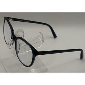 Warby Parker Eugene N 317 Eyeglasses 51-17-140 Blue Round Frame